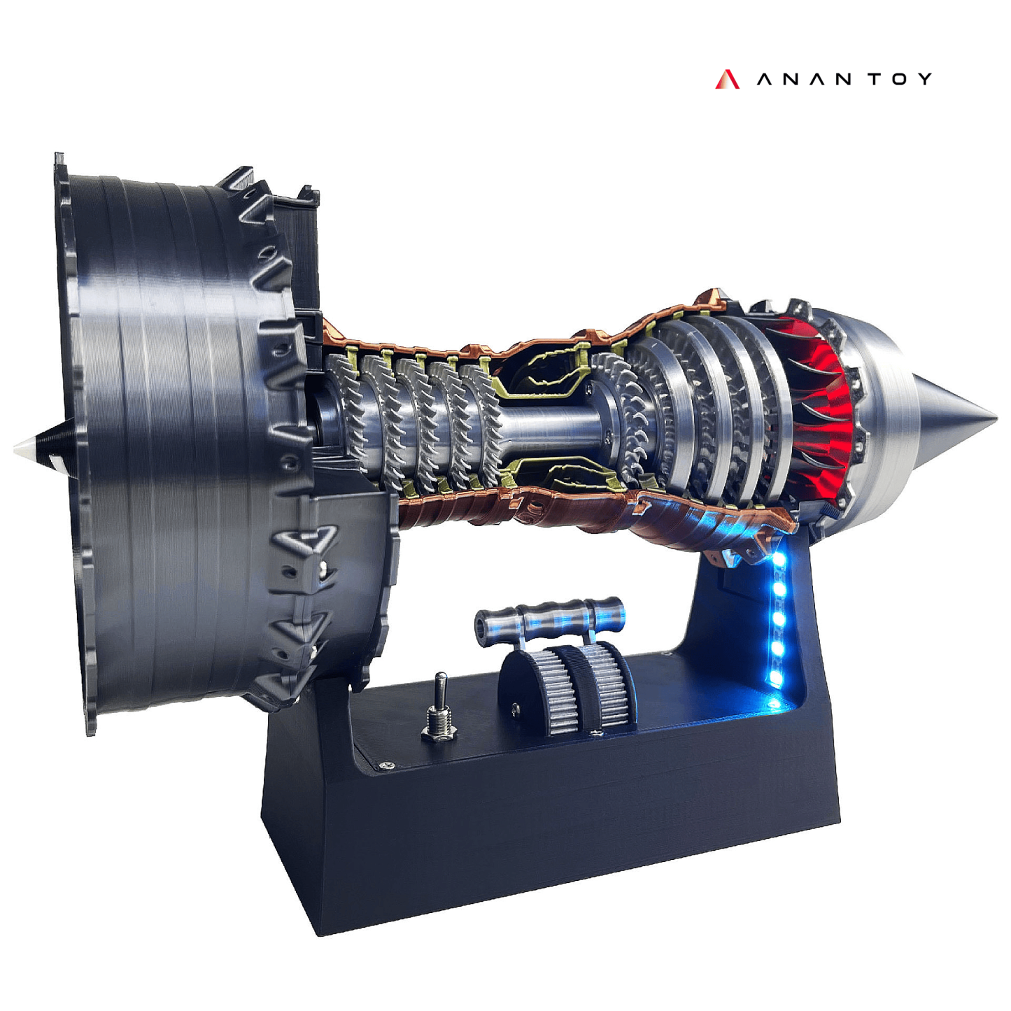 AnanToy™ A380/TR900 Turbo Fan Engine Scale Model (1:25) Flagship Edition