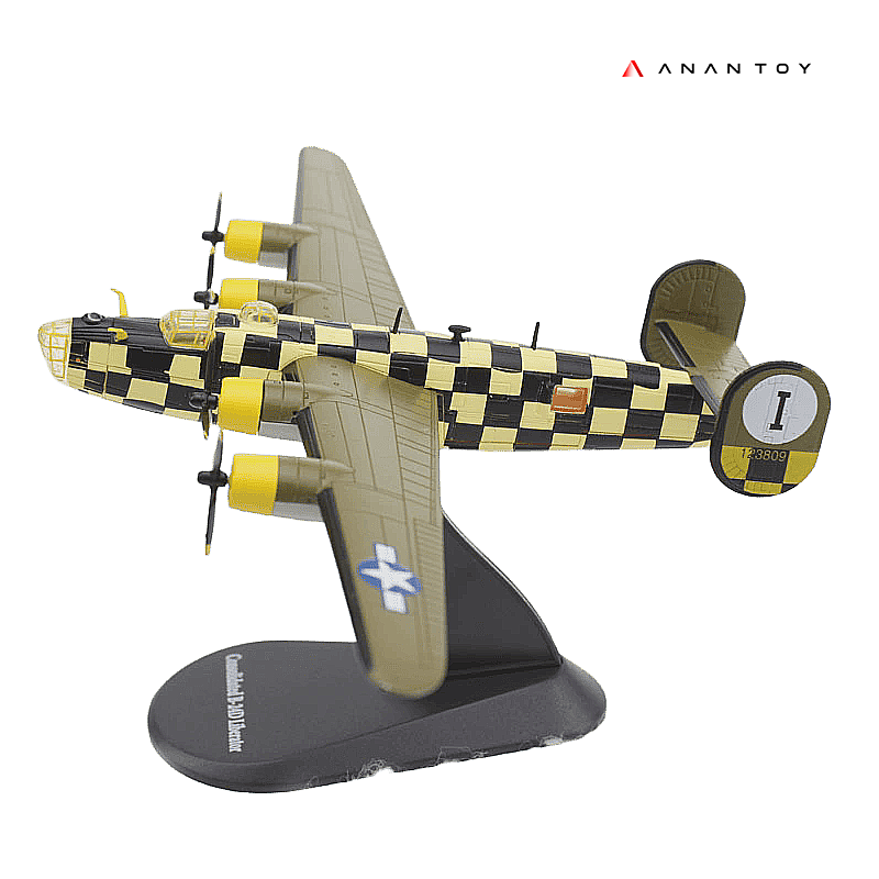 AnanToy™ Liberator Static Alloy Bomber Model