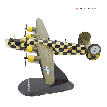 AnanToy™ Liberator Static Alloy Bomber Model