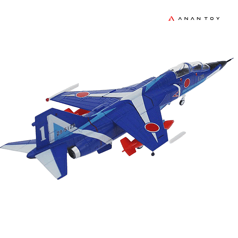 AnanToy™ T-2 Blue Shockwave Alloy Fighter Scale Model (1:48)