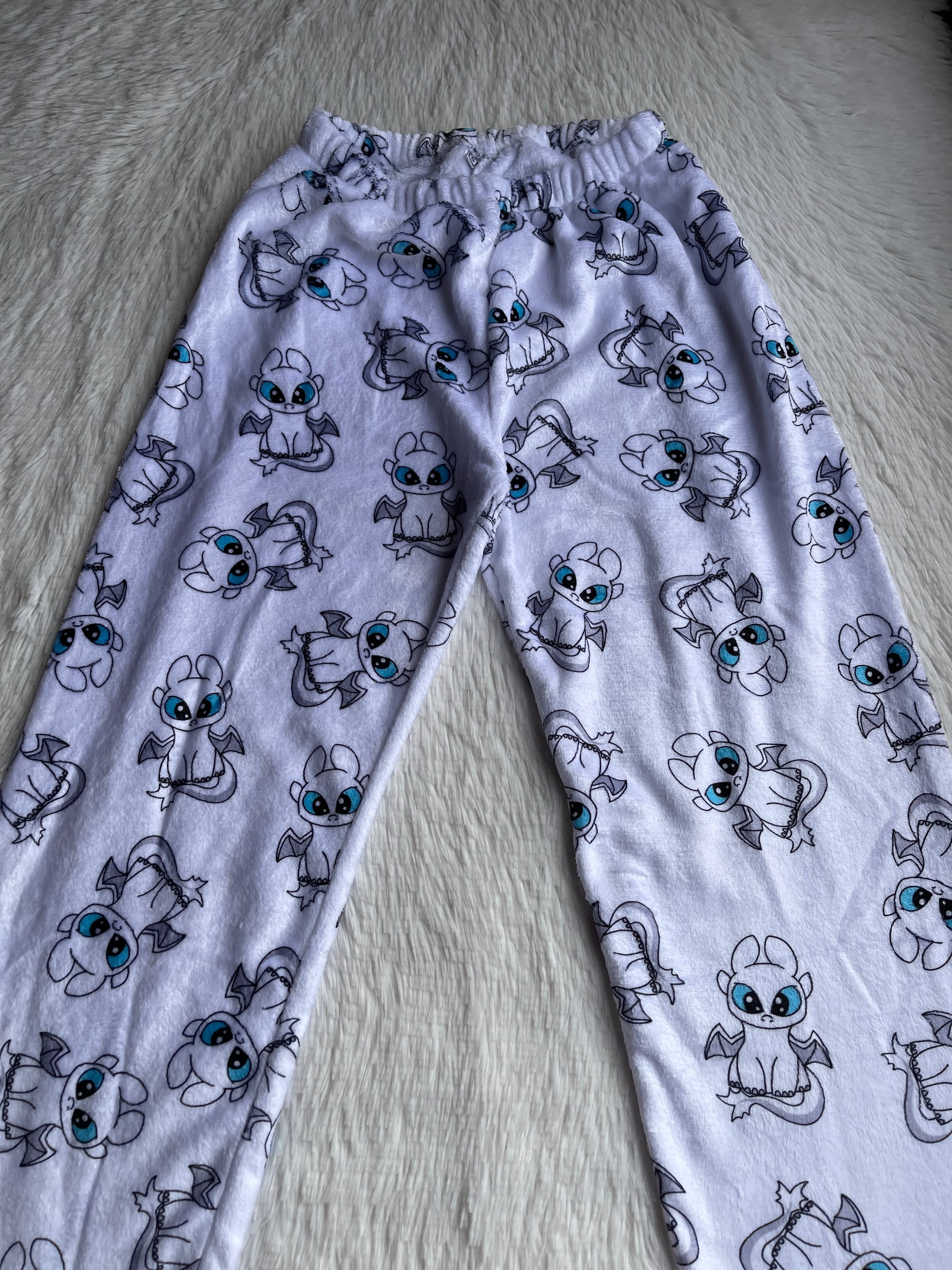 2026 Dragon Pajama pants-Black