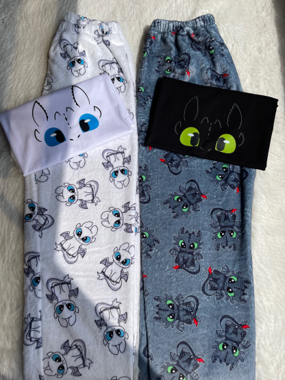 Dragon Couple's pajama set