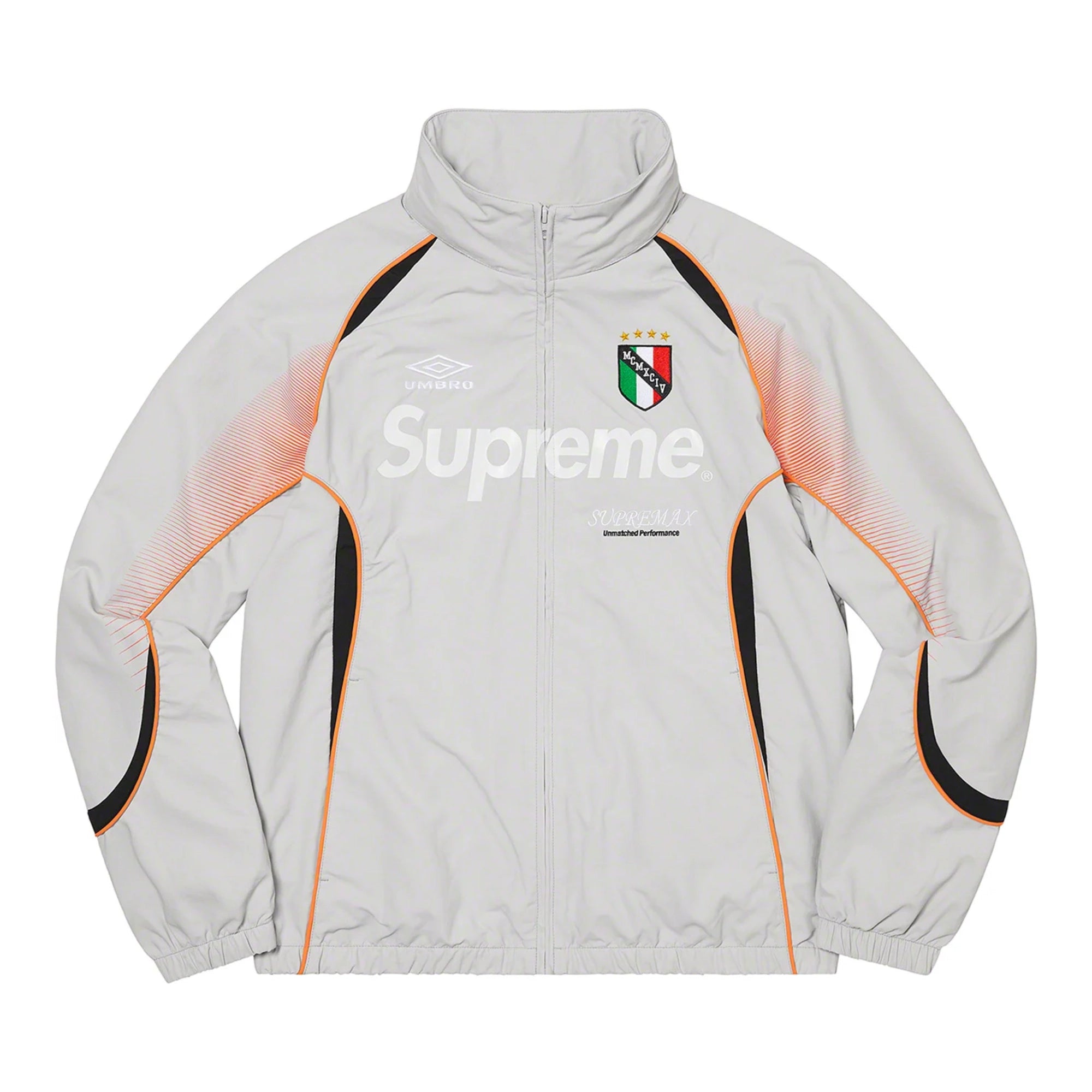 Supreme Umbro Track Jacket Grey