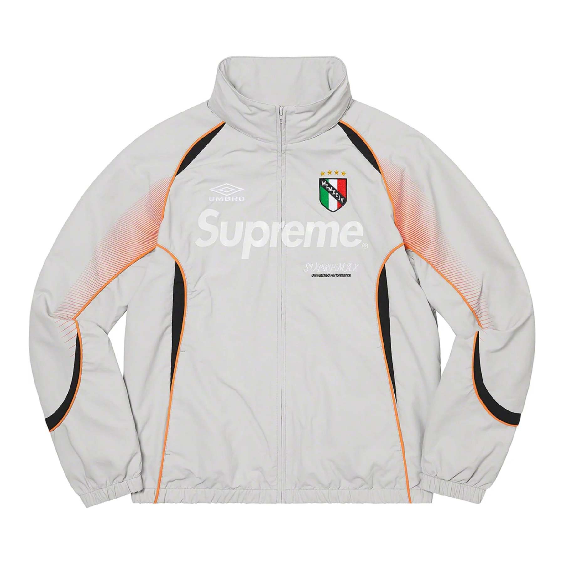 Supreme Umbro Track Jacket Grey