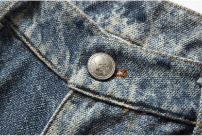 2026 YADcrew Evening Lace Print Denim Jeans