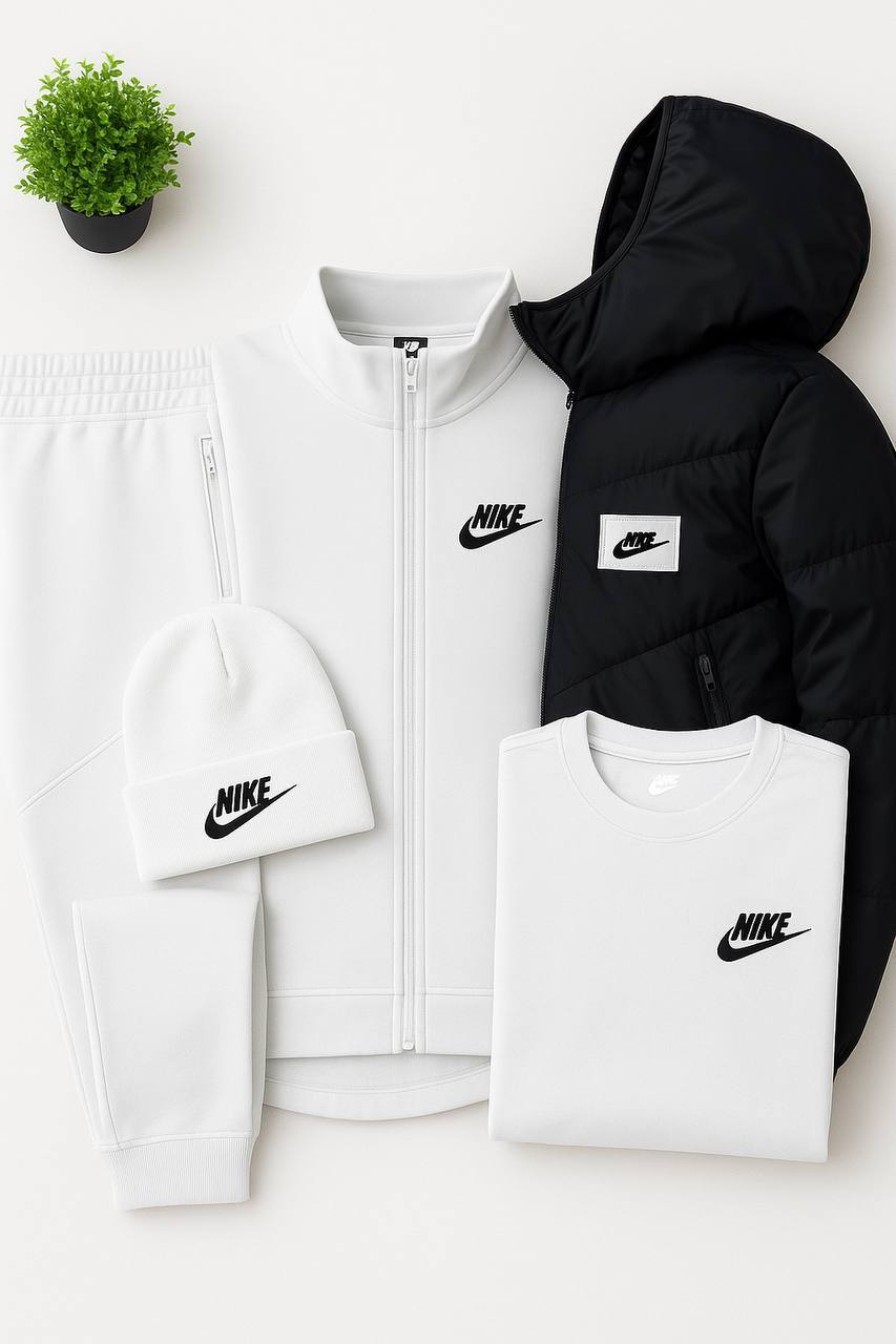 NK™ Full Tech – Hoodie, Joggers, Puffer Vest & T-Shirt