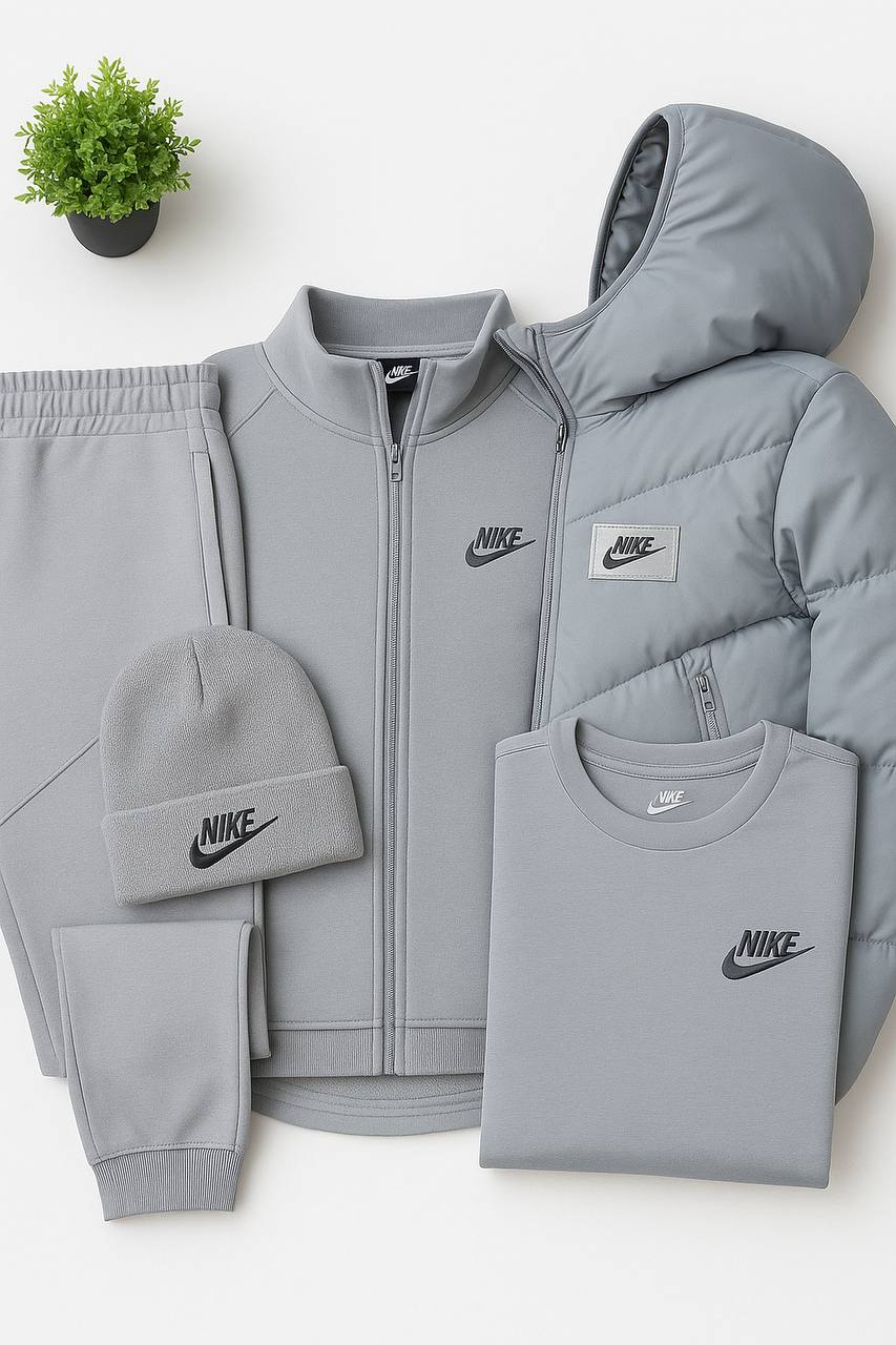 NK™ Full Tech – Hoodie, Joggers, Puffer Vest & T-Shirt