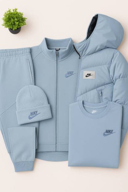 NK™ Full Tech – Hoodie, Joggers, Puffer Vest & T-Shirt