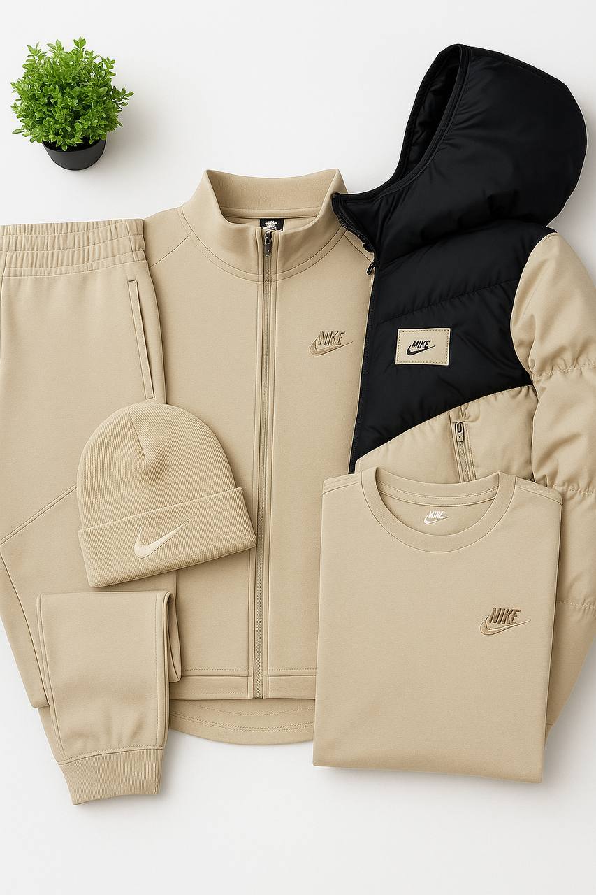 NK™ Full Tech – Hoodie, Joggers, Puffer Vest & T-Shirt