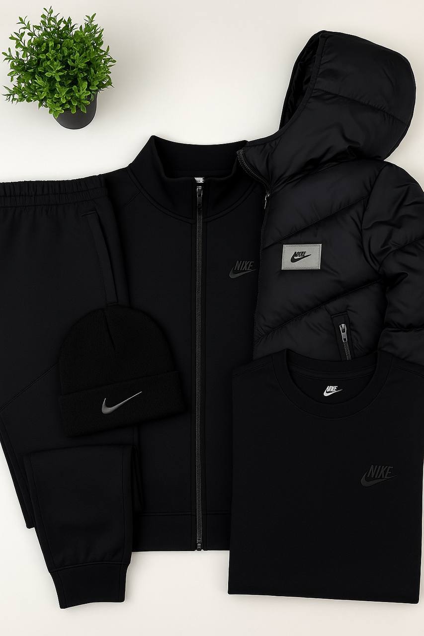 NK™ Full Tech – Hoodie, Joggers, Puffer Vest & T-Shirt