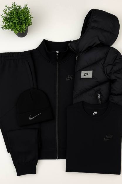 NK™ Full Tech – Hoodie, Joggers, Puffer Vest & T-Shirt