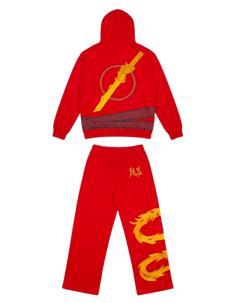 Elements Tracksuit-RED
