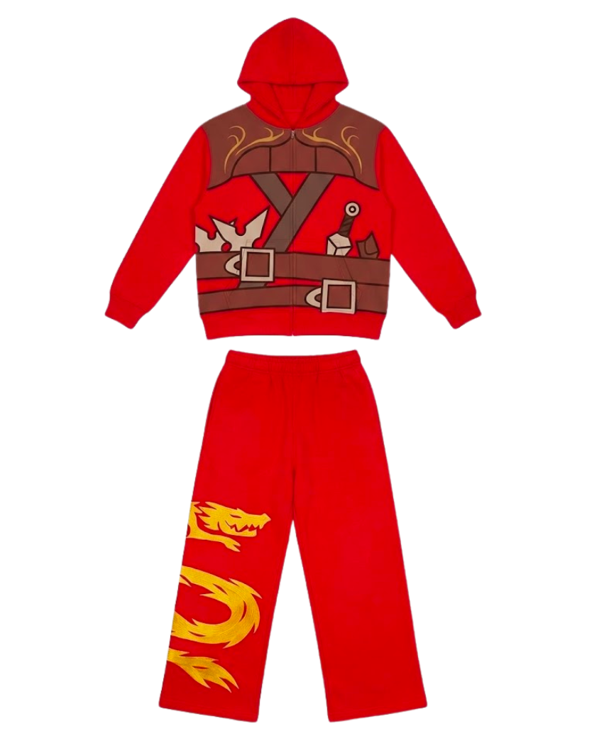 Elements Tracksuit-RED