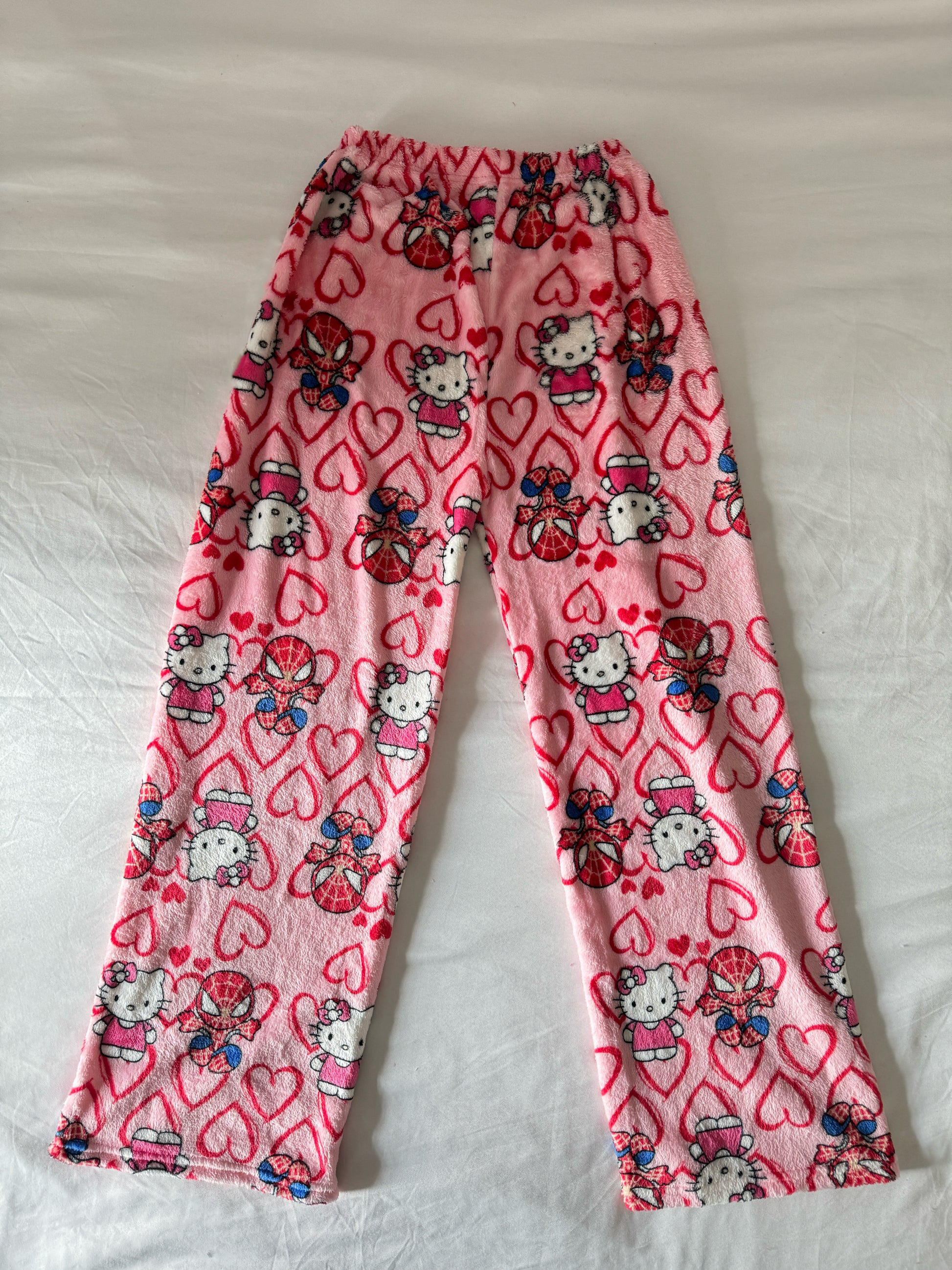 Hello Kitty Spiderman Plush Pajamas