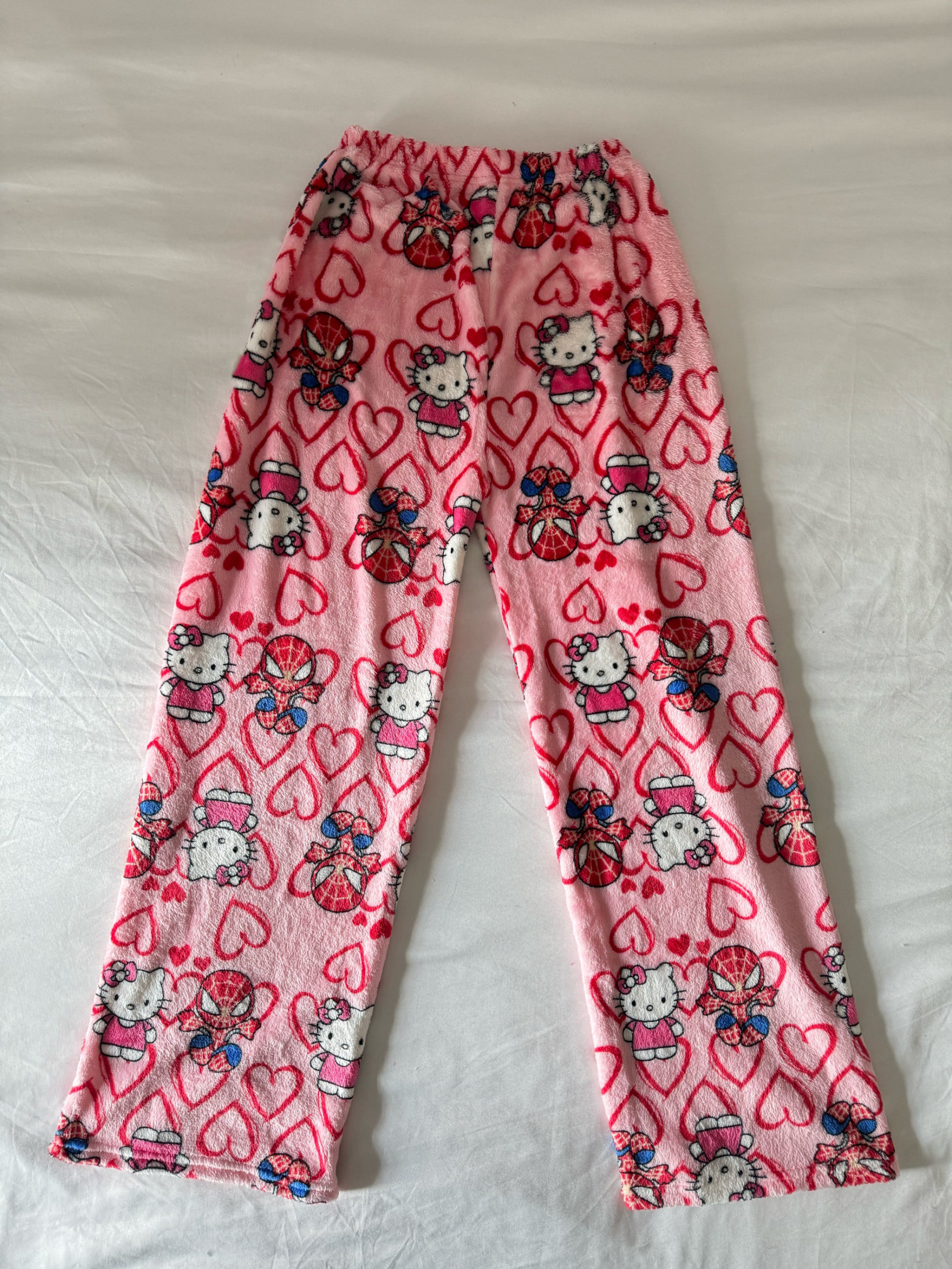 Hello Kitty Spiderman Plush Pajamas