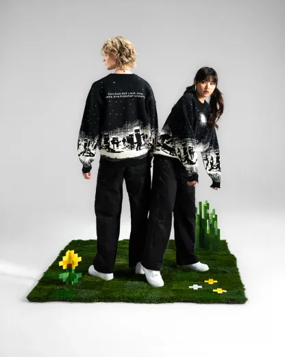 Monsters Nearby Knit