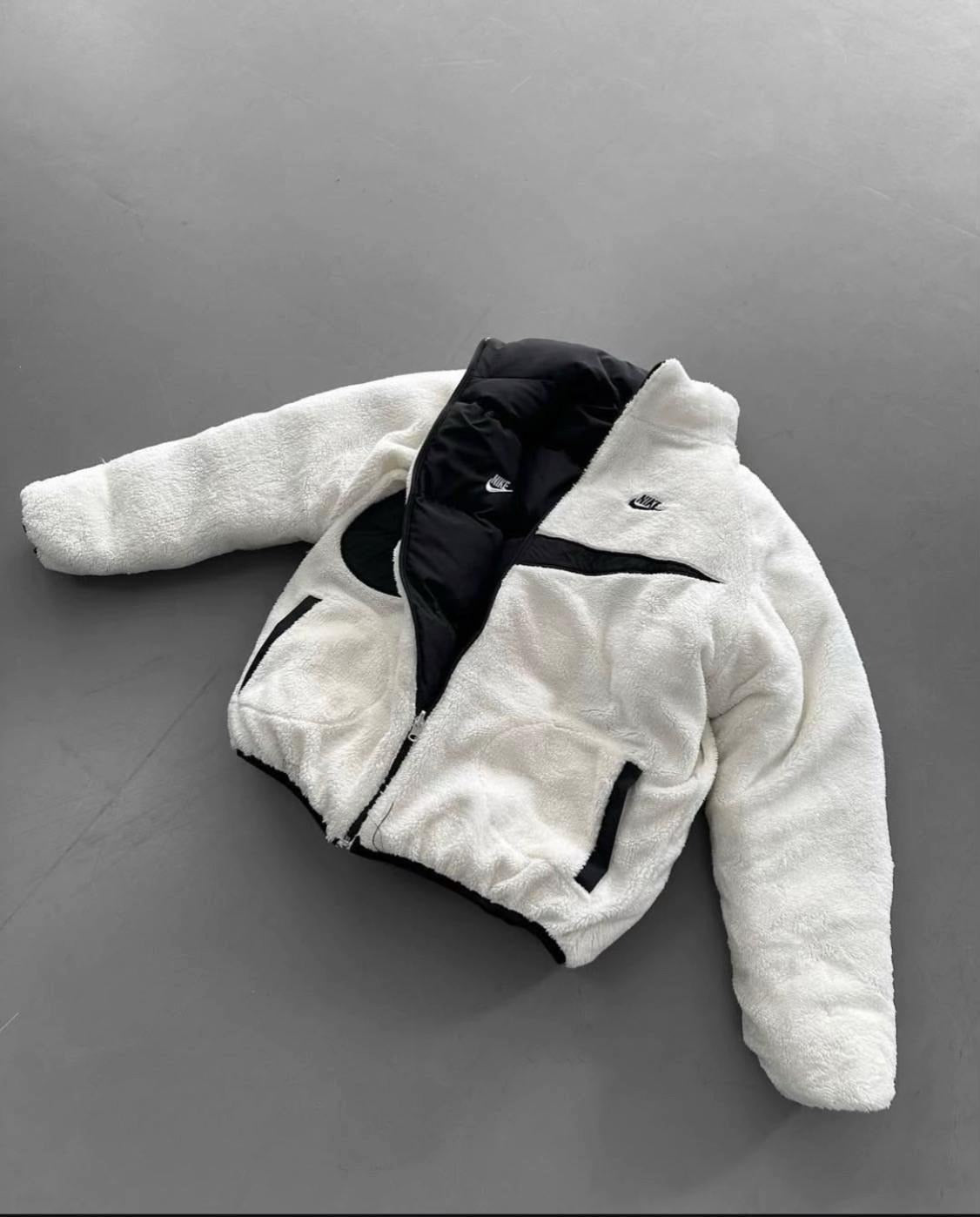 Reversible Winter Puffer-Black