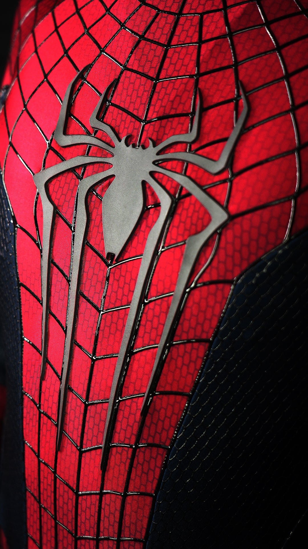 TASM 2 Suit (Andrew) with Face shell & 3D Rubber Web Movie Prop Replica(wearable)