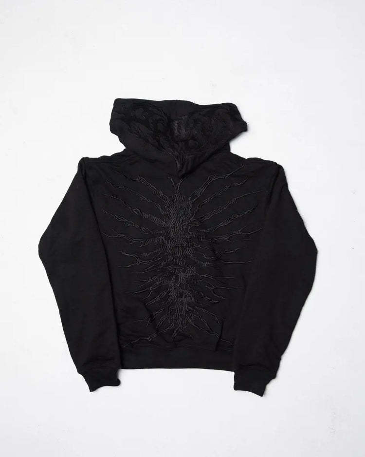 GHOUL EMBROIDERED ZIP UP SUIT