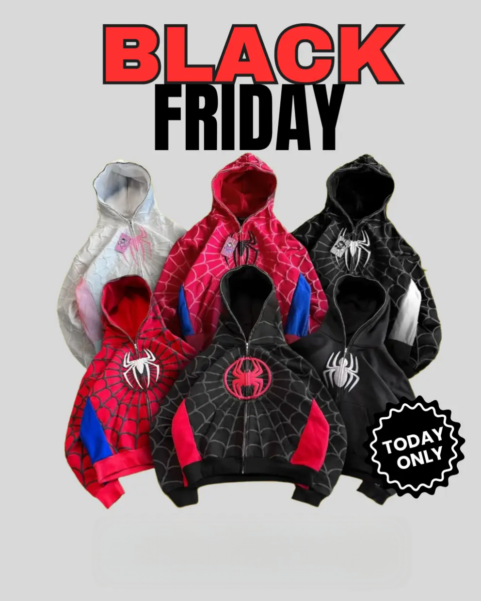 MOIRLY - "SPIDEY" ZIP-UP