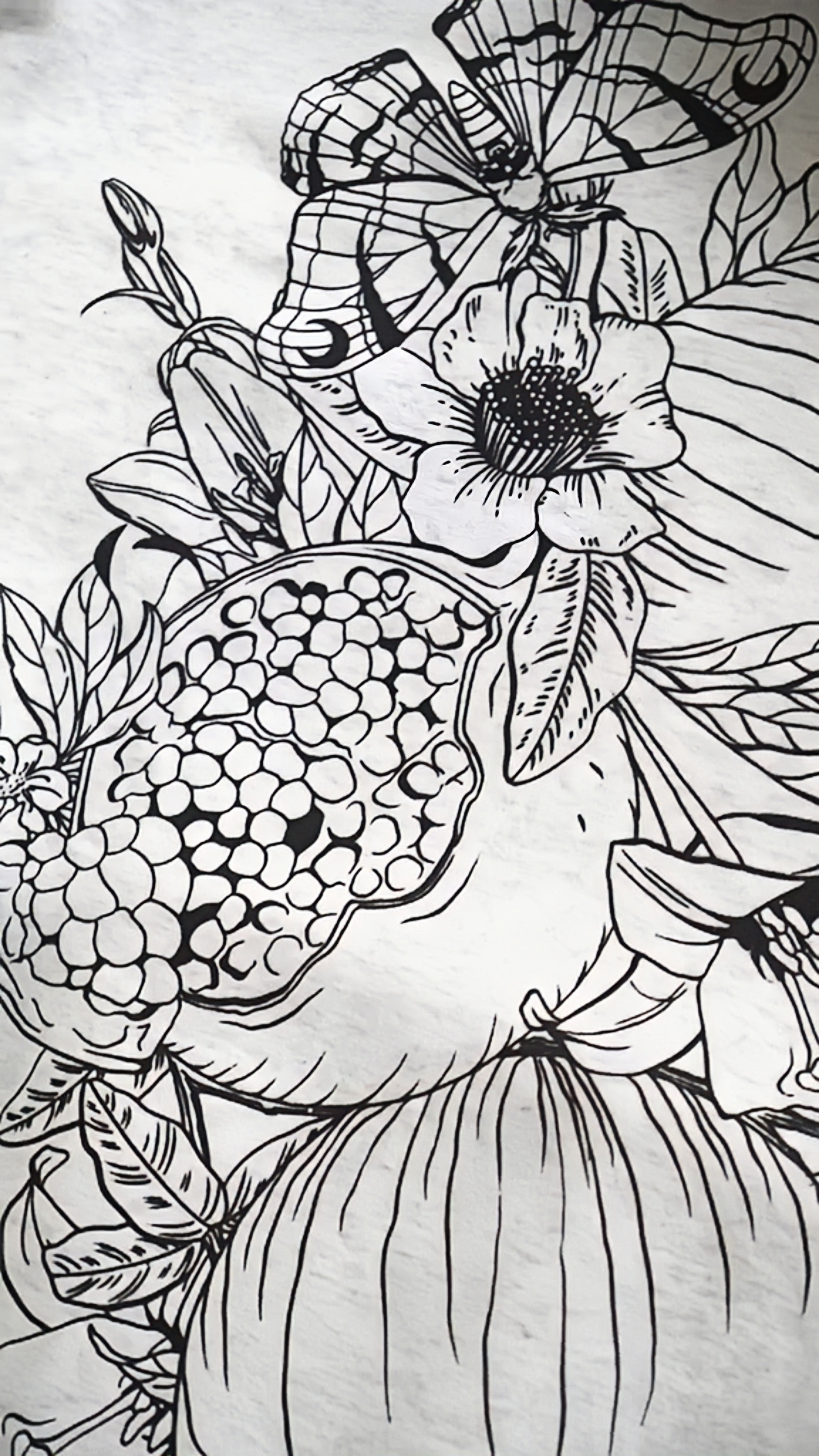 Hades / Persephone reversible hoodie-Shadeston