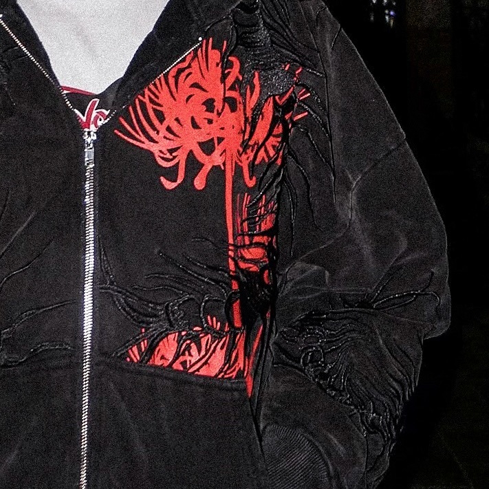 CENTIPEDE ZIP UP HOODIE