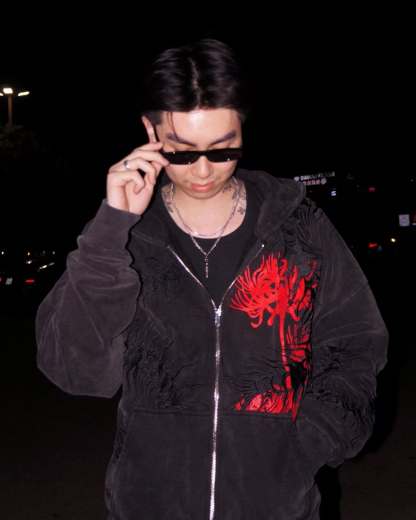 CENTIPEDE ZIP UP HOODIE