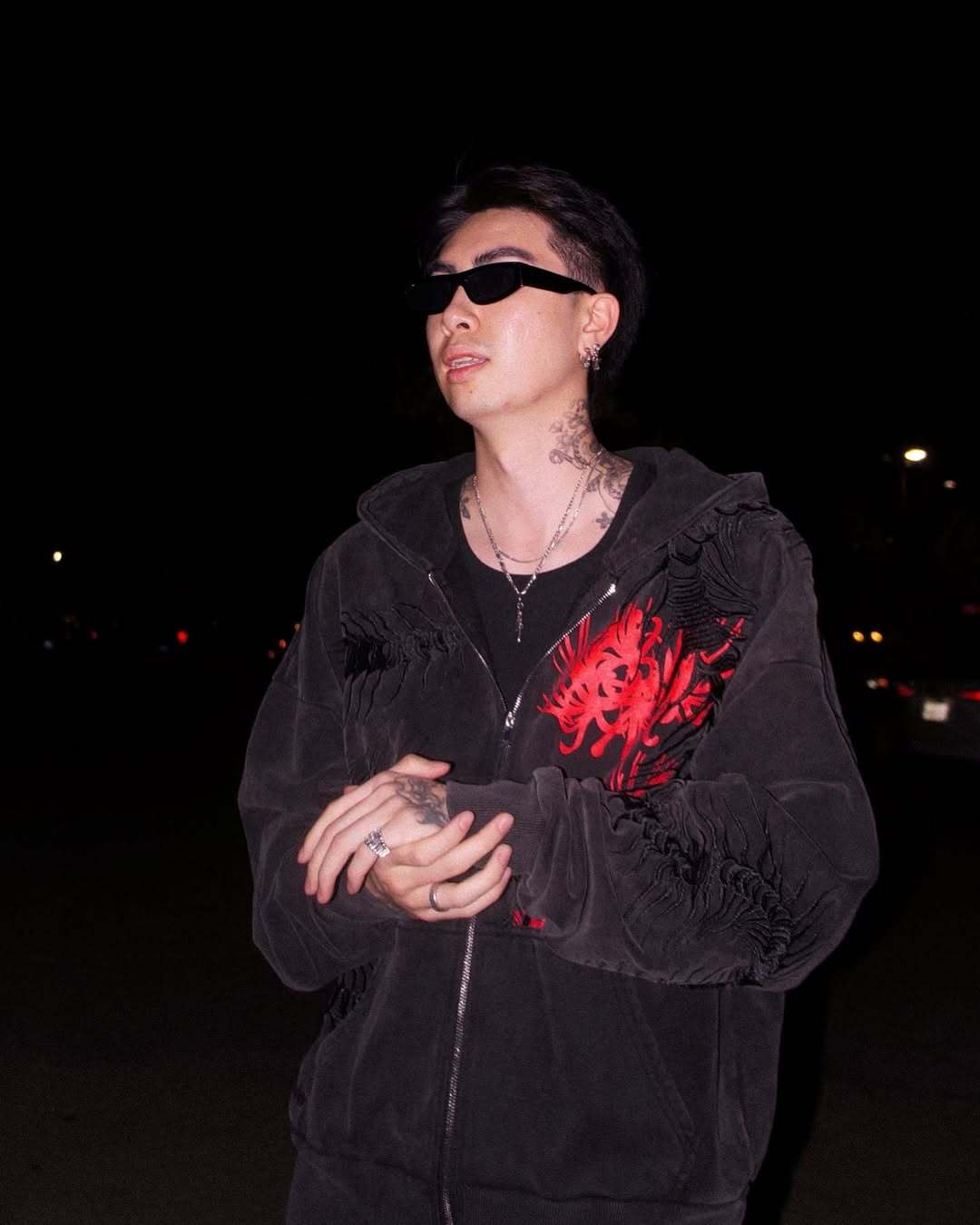 CENTIPEDE ZIP UP HOODIE