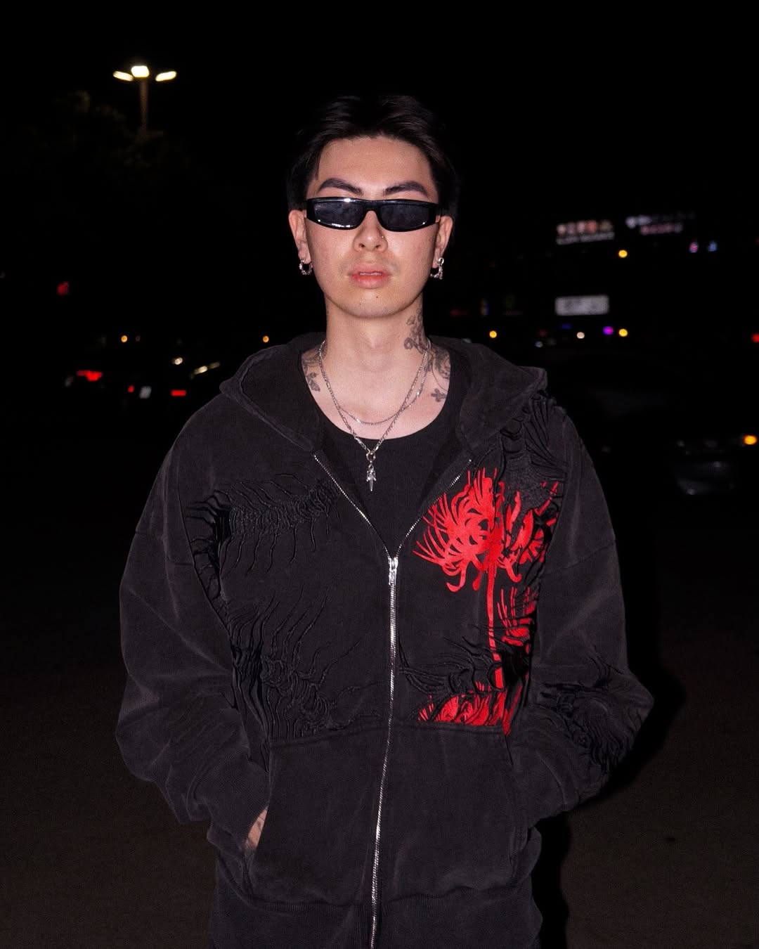 CENTIPEDE ZIP UP HOODIE