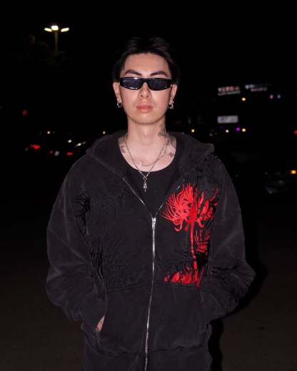 CENTIPEDE ZIP UP HOODIE