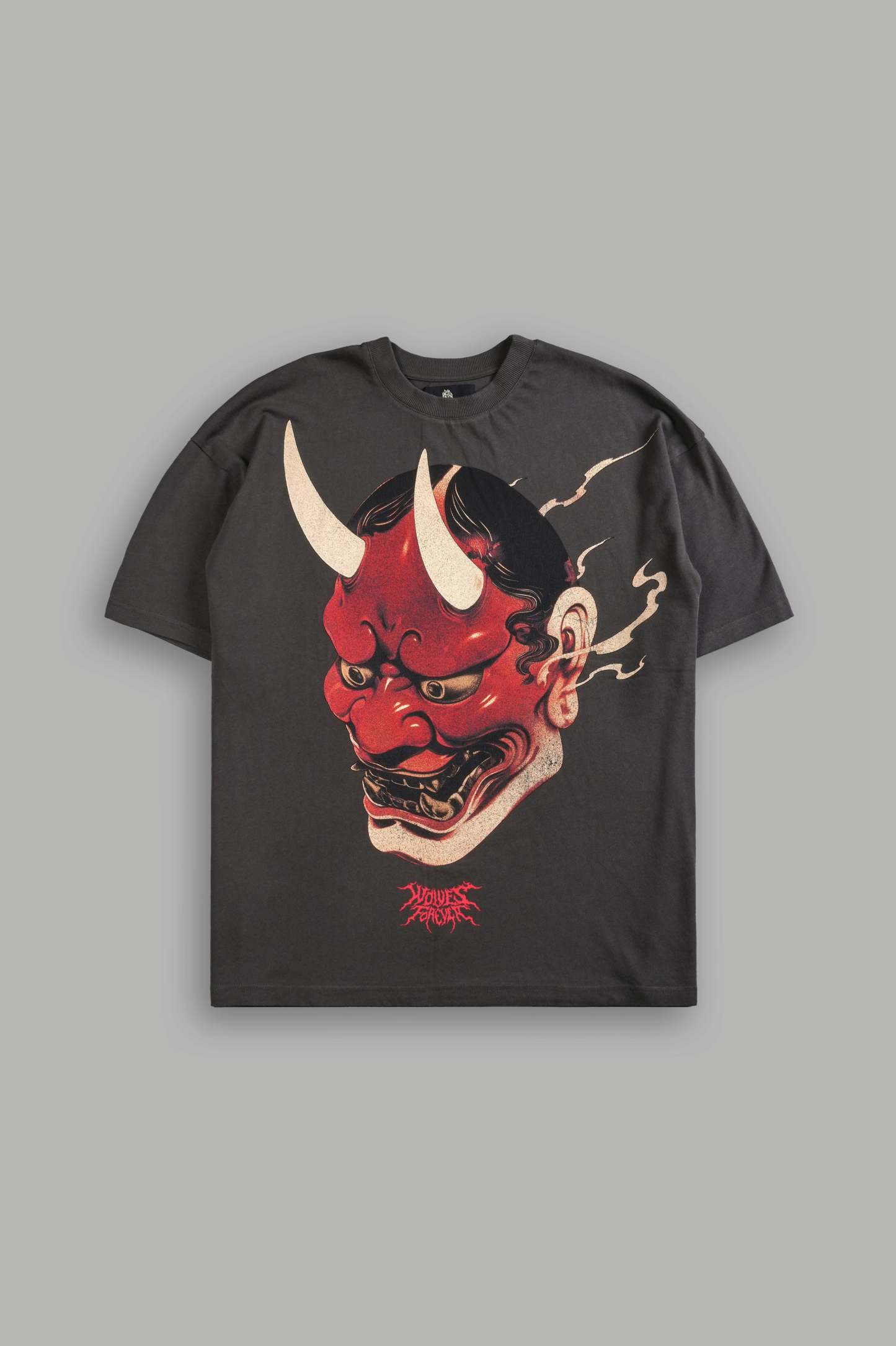 Oni Code "Premium" Tee in Wolf Gray