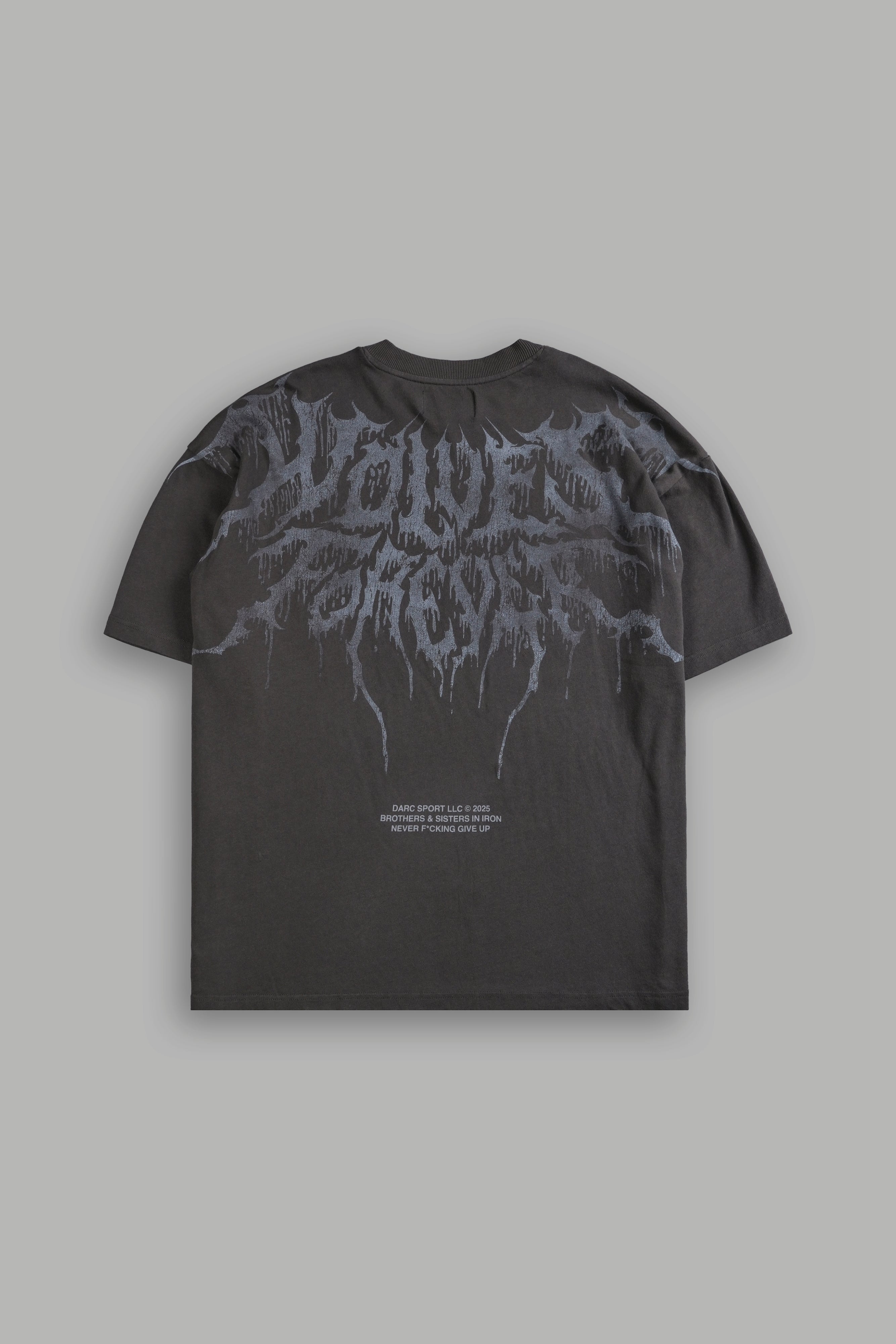 Oni Code "Premium" Tee in Wolf Gray