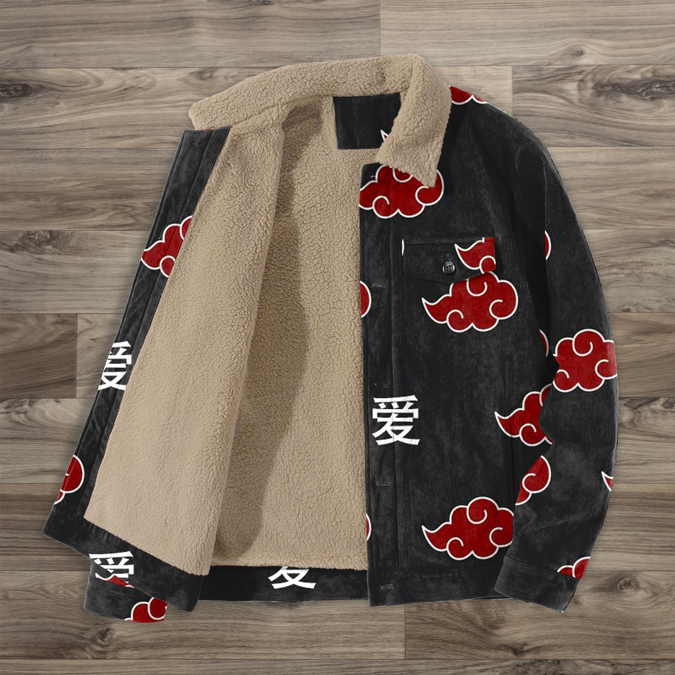 Retro fashion trendy brand printed street jacket-Shadeston