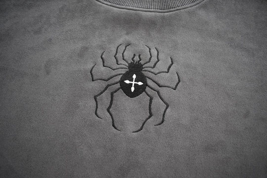 Lowkey Chrollo Embroidered Crew - HXH-IYAMIUIO