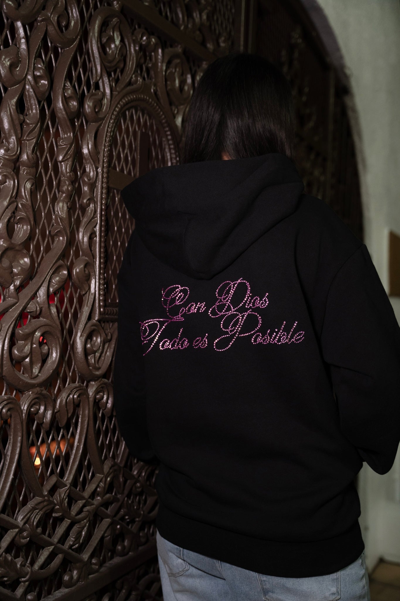 "Con Dios Todo es Posible" Pink