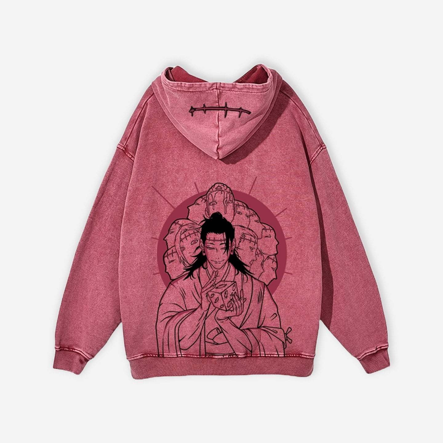 Curse Vintage Hoodie - JJK-IYAMIUIO