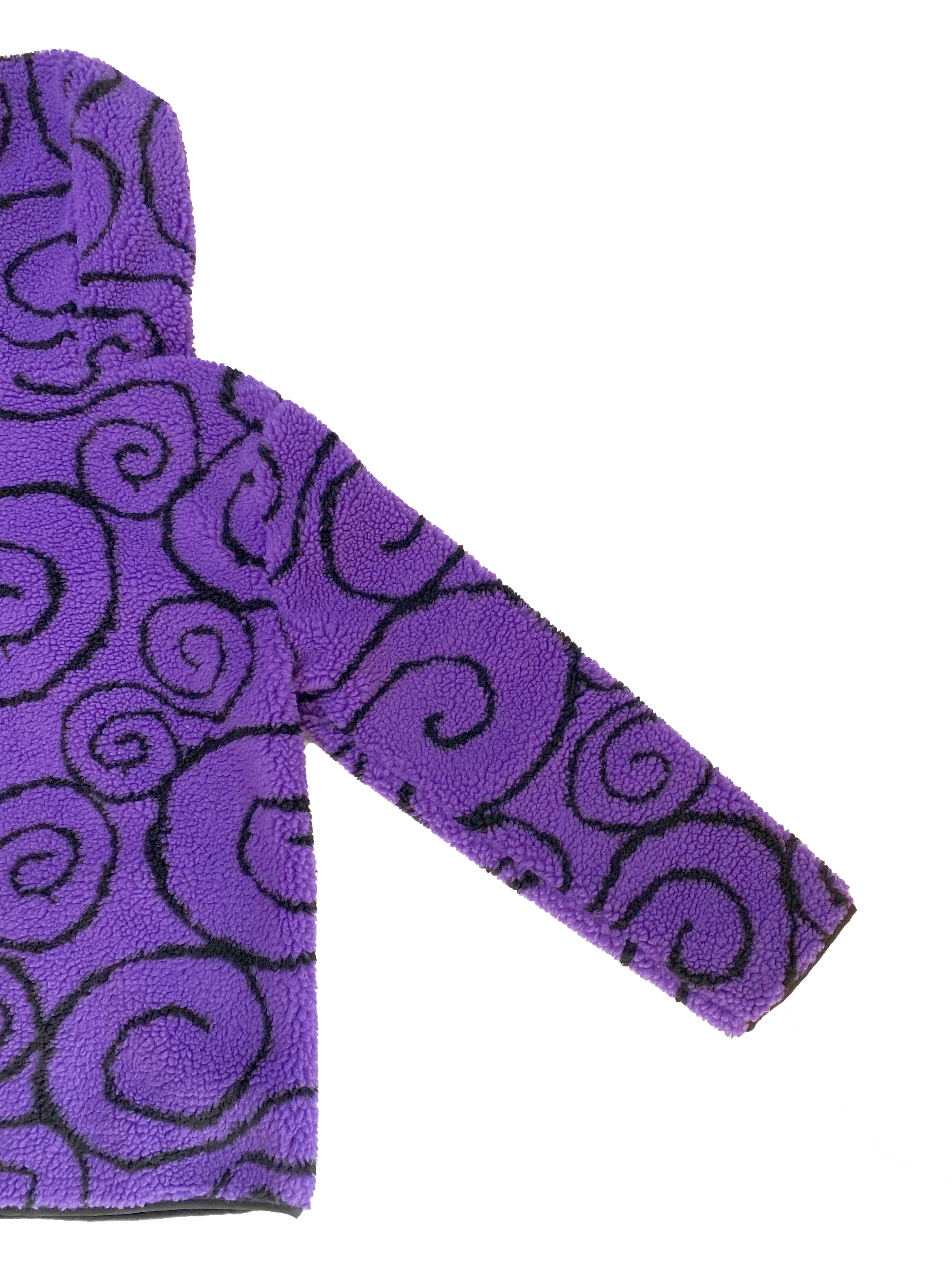 One Piece Gomu Gear 5th Half Zip Sherpa Hoodie-Shadeston