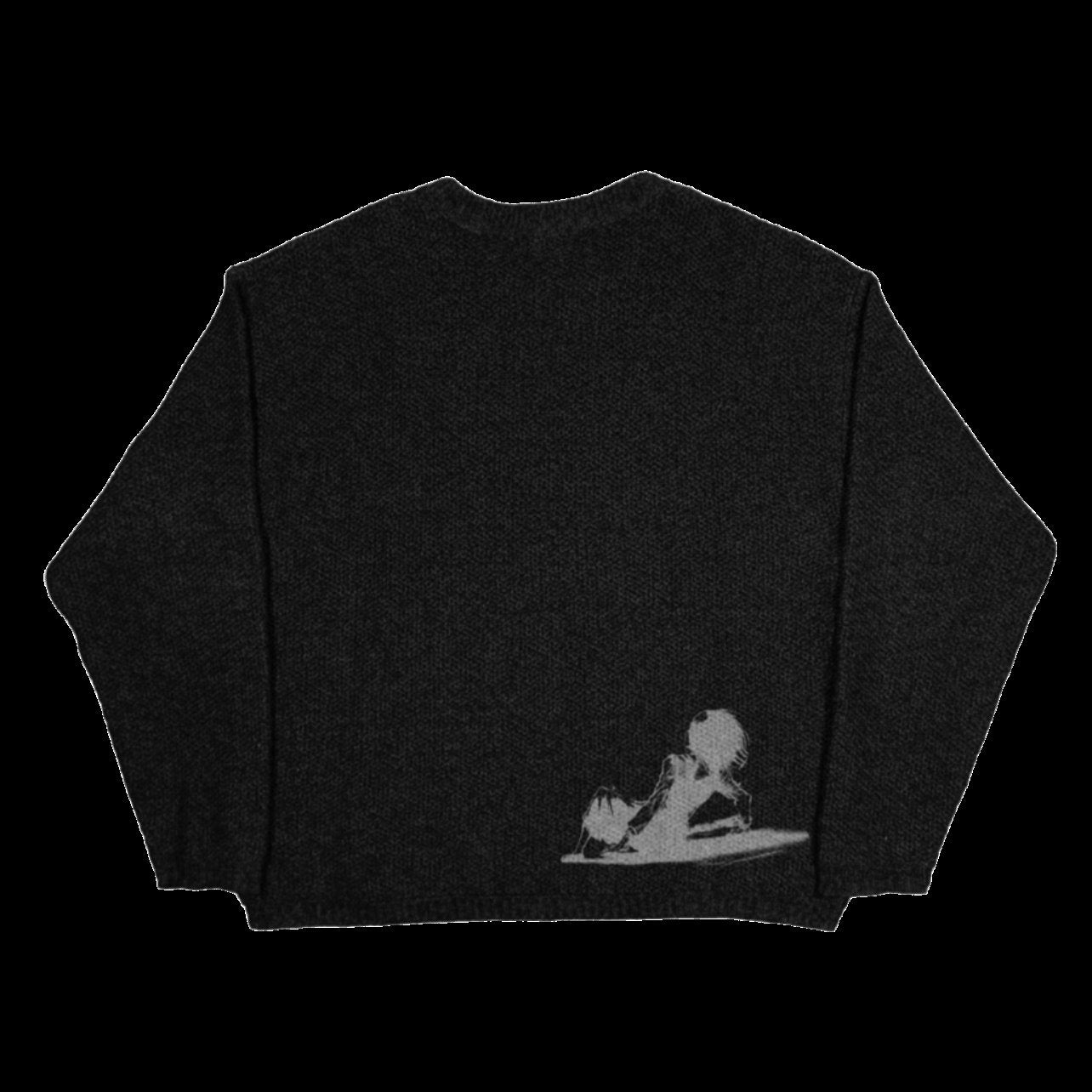 "Rumbling" Knit Black-Shadeston