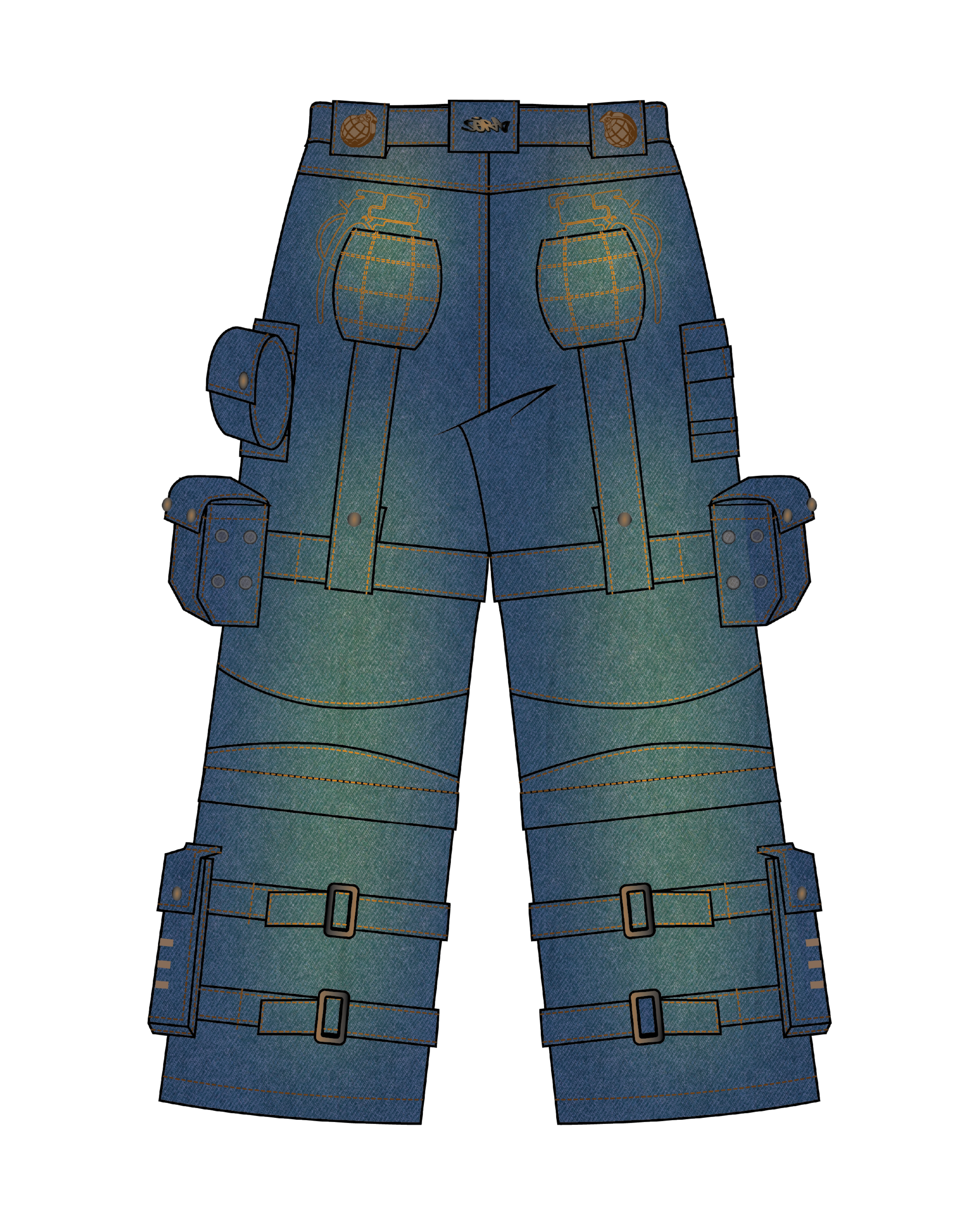 "ACADEMY" Cargo Pants | MHA