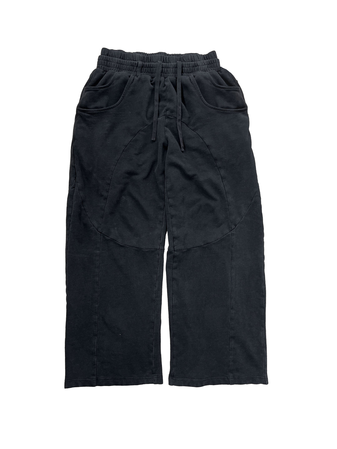 DOUBLE-FOLD BAGGY SWEATPANTS