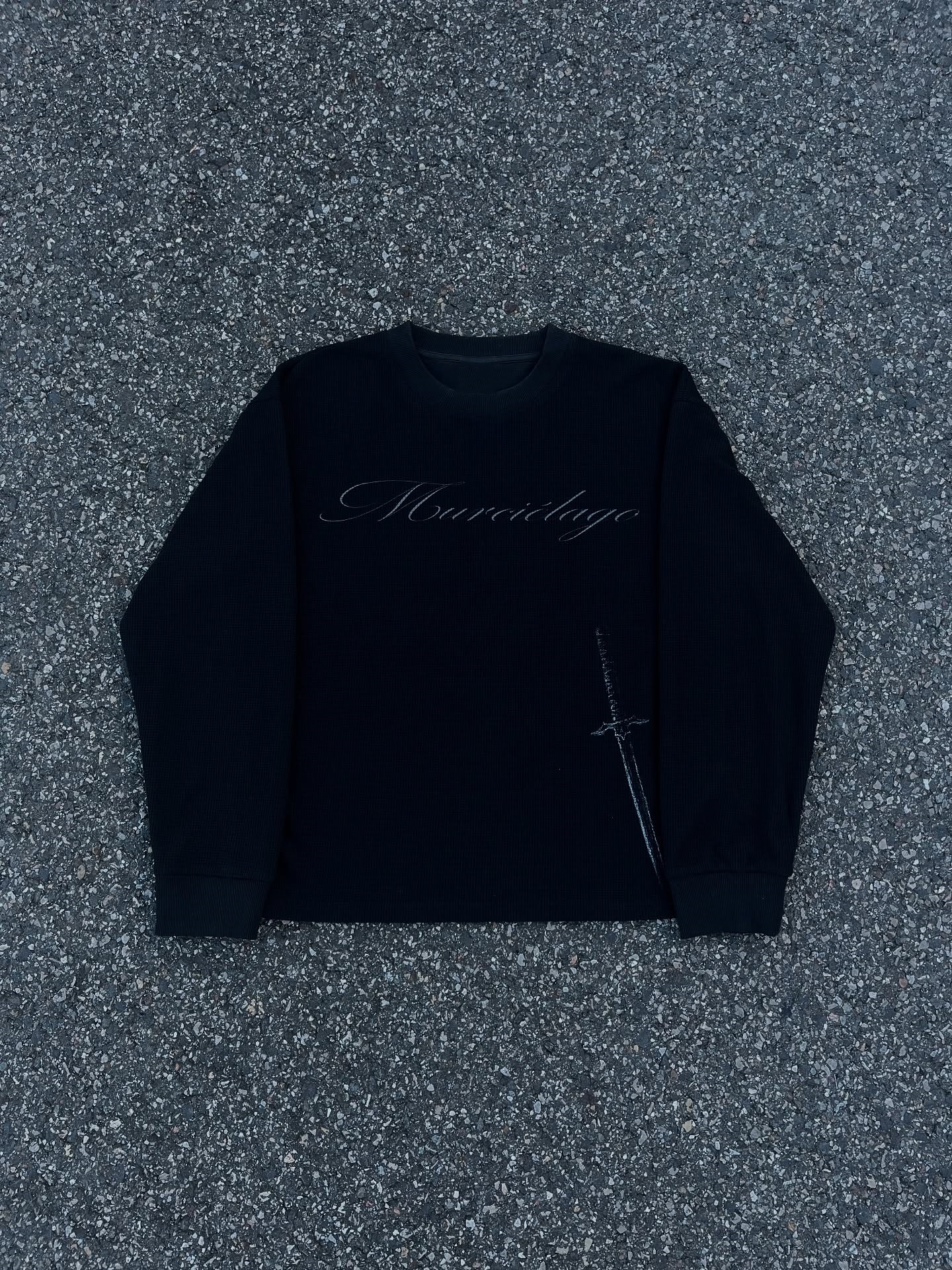 ULQUIORRA WAFFLE KNIT | BLEACH