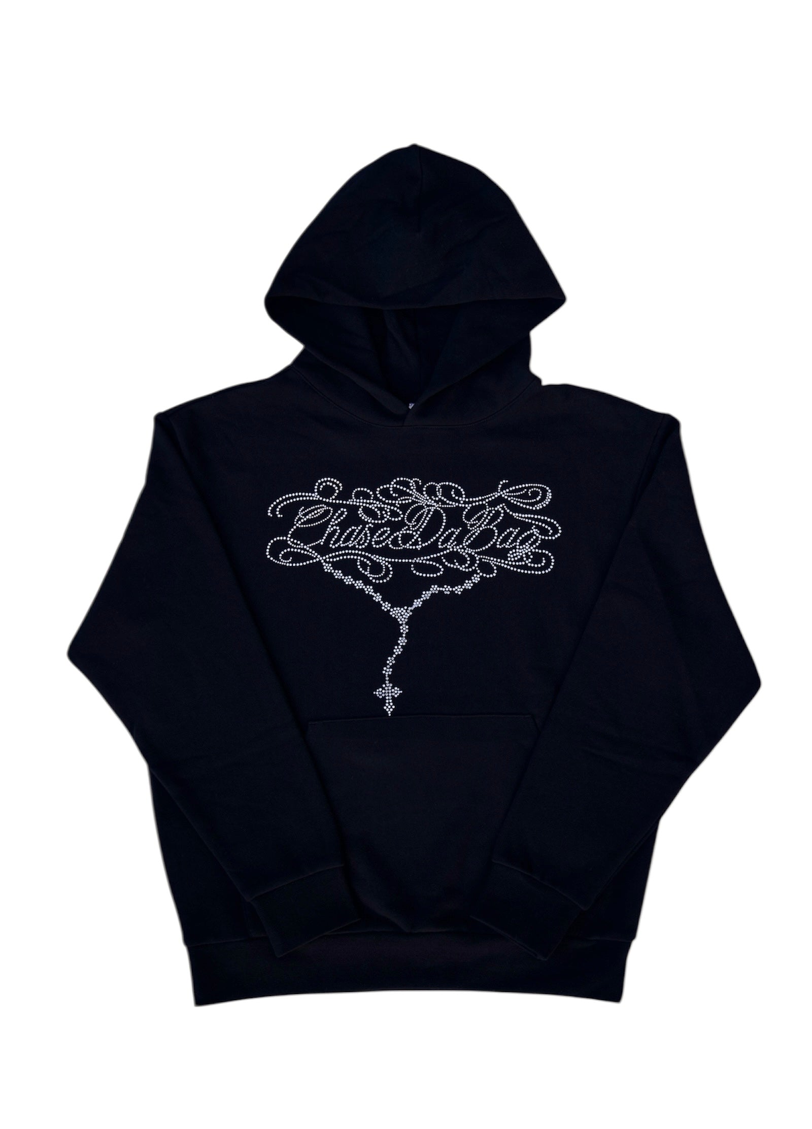 Virgencita Rhinestone Hoodies