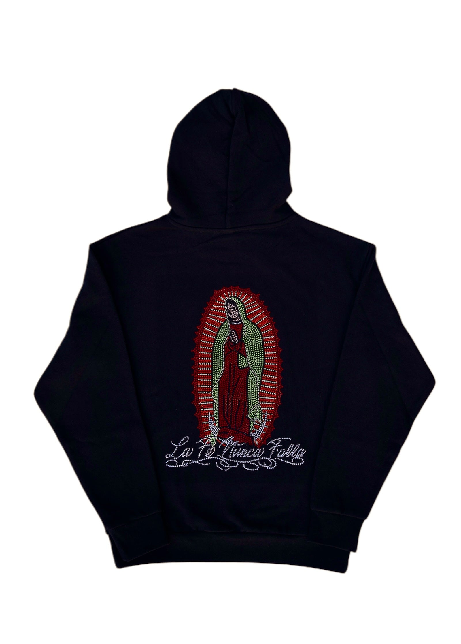 Virgencita Rhinestone Hoodies