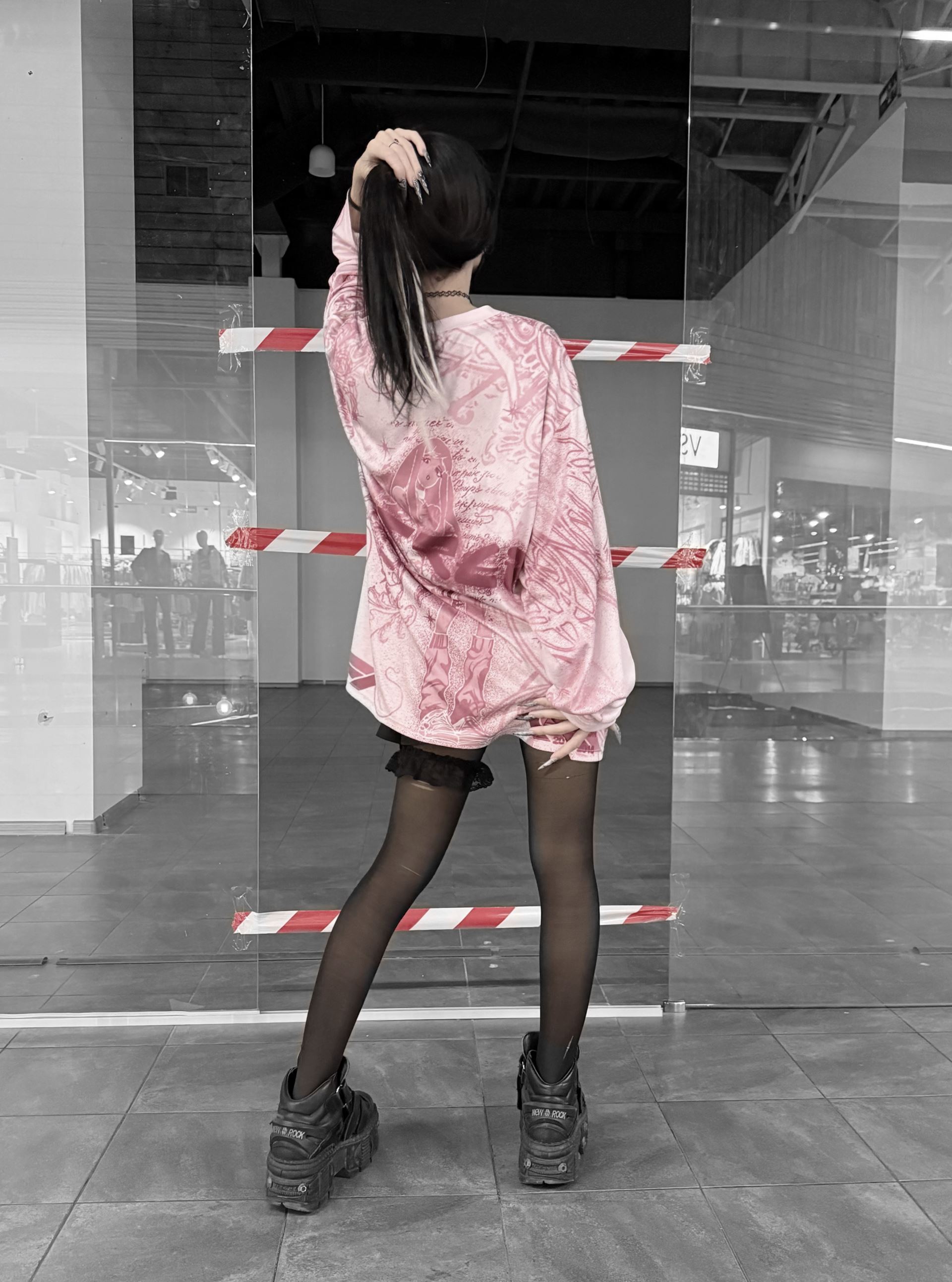 "Monster" pink jersey