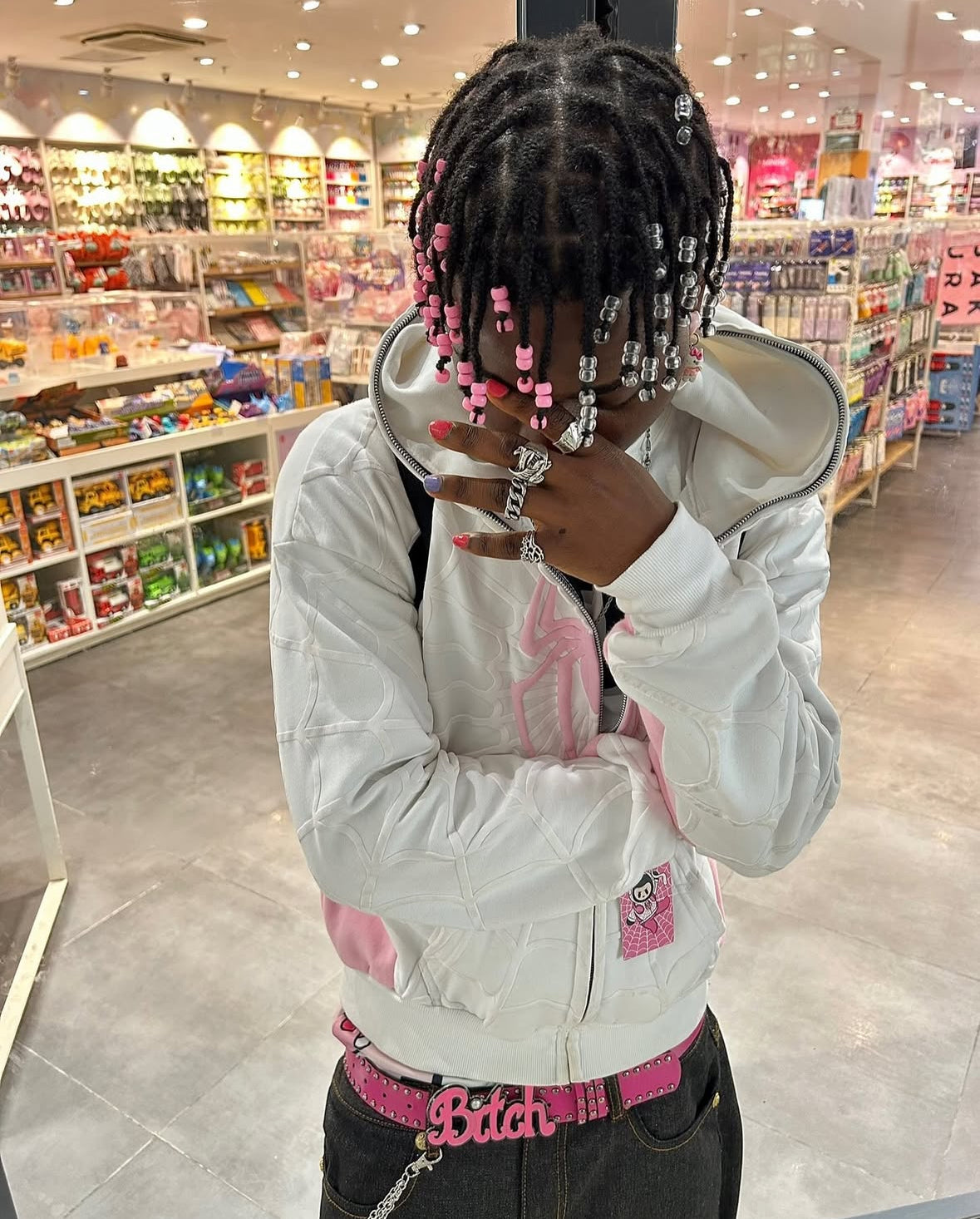 MOIRLY - "SPIDEY" ZIP-UP