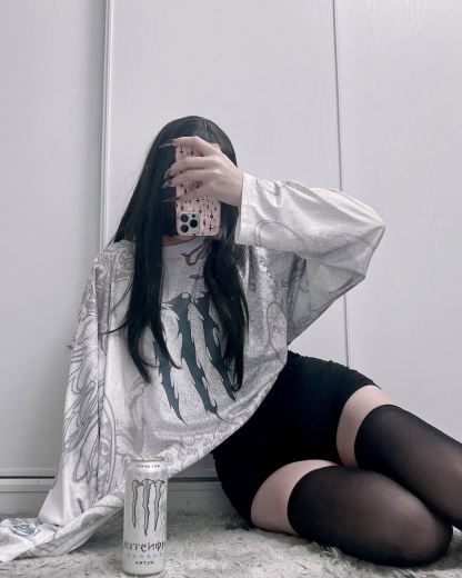 "Monster" white jersey