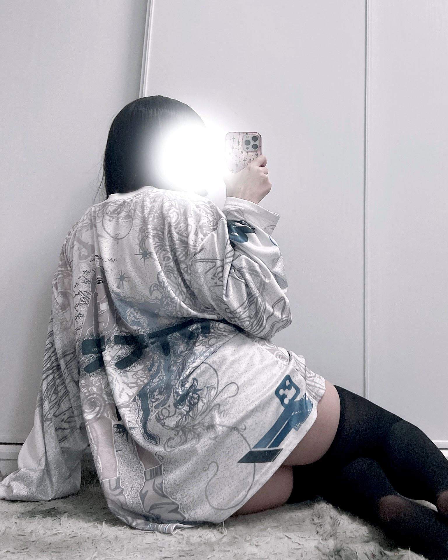 "Monster" white jersey