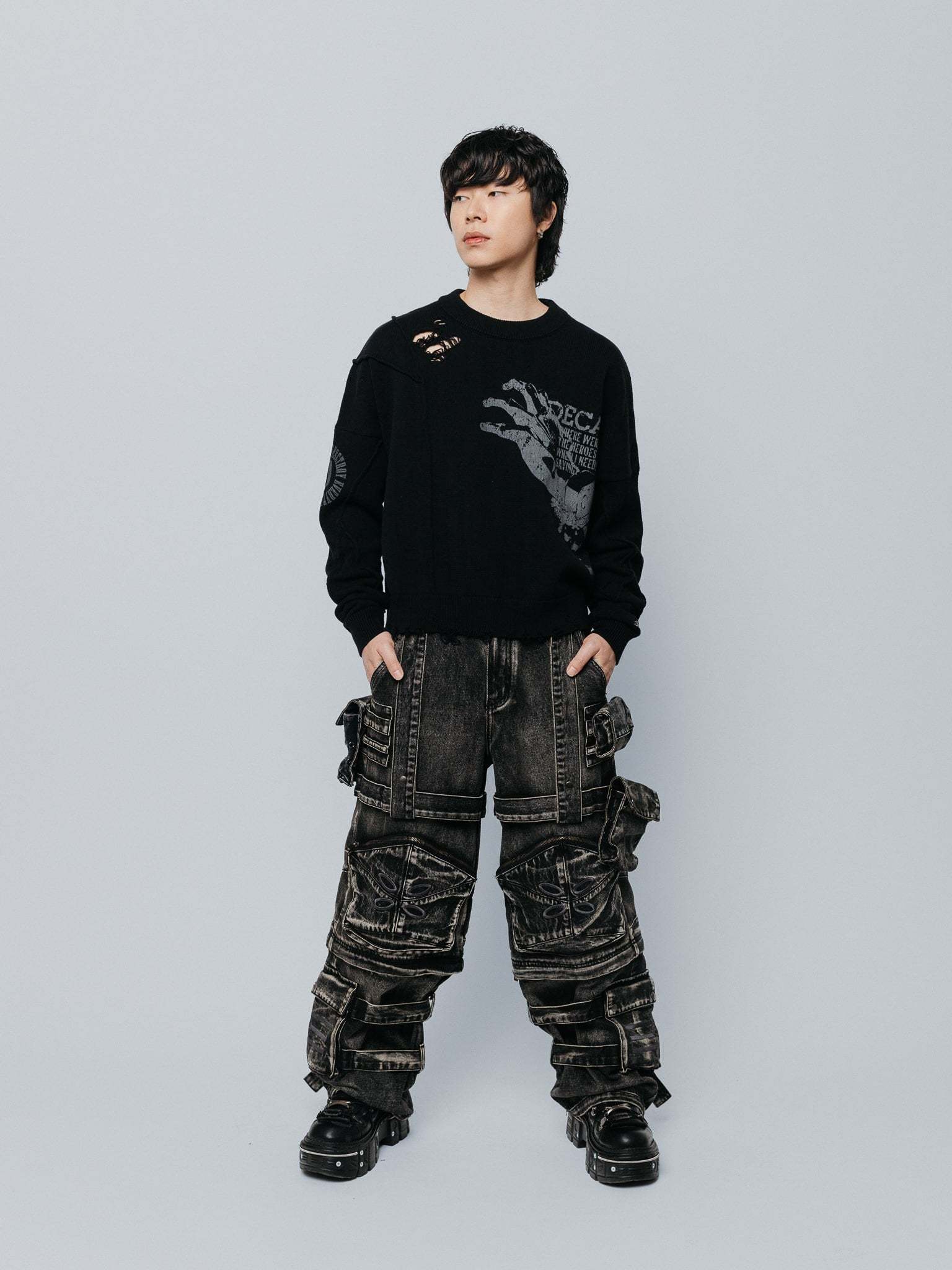 ACADEMY Cargo Pants Black