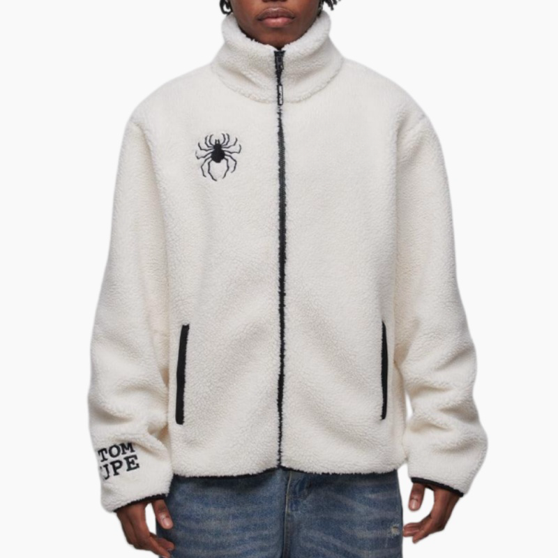 Chrollo Spider Fleece Jacket-Shadeston