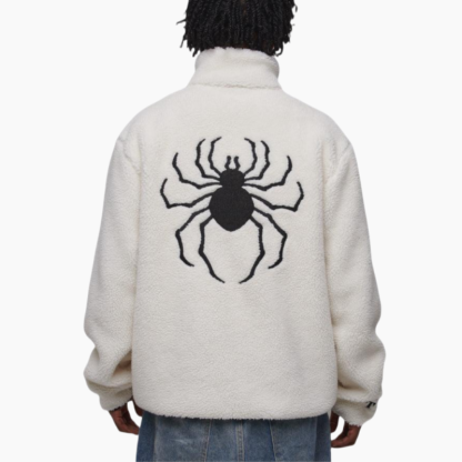 Chrollo Spider Fleece Jacket-Shadeston